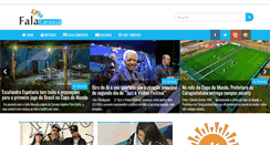 Desktop Screenshot of falacaragua.com.br